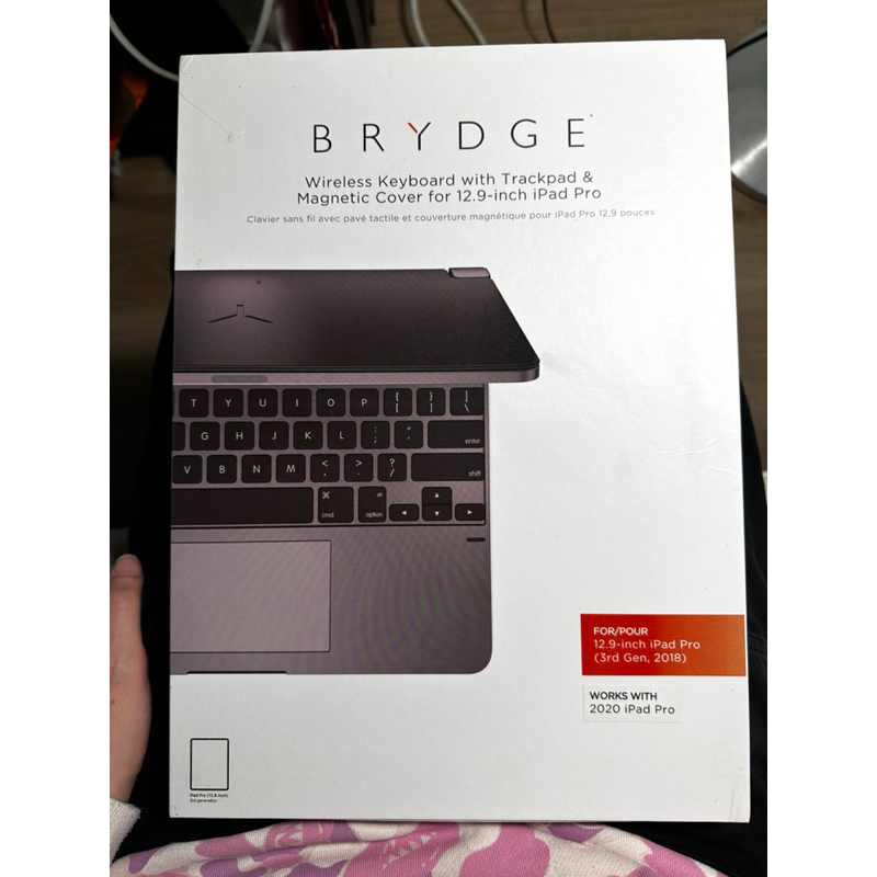 Brydge 12.9 pro+ apple ipad pro藍芽金屬鍵盤 2018-2020機型適用