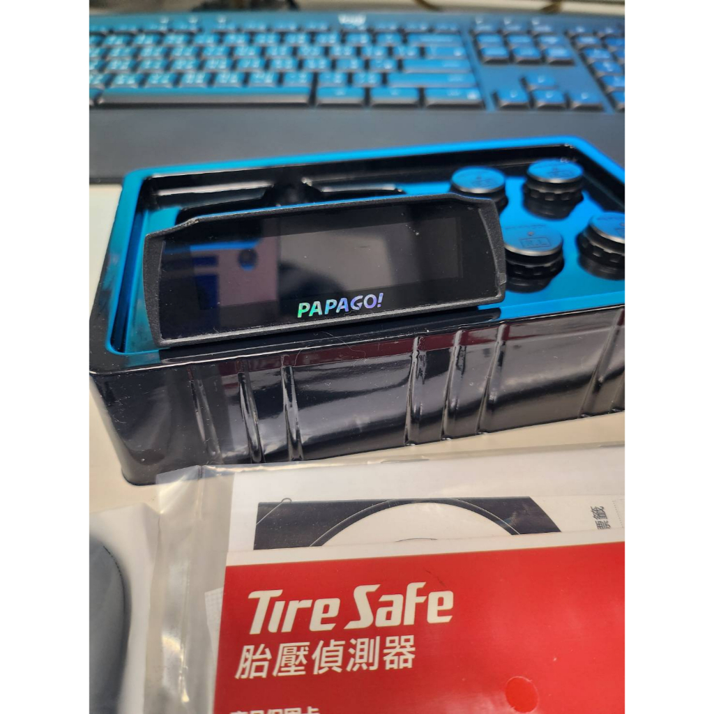 PAPAGO ! TireSafe S72E無線太陽能輕巧胎壓偵測器(胎外式)