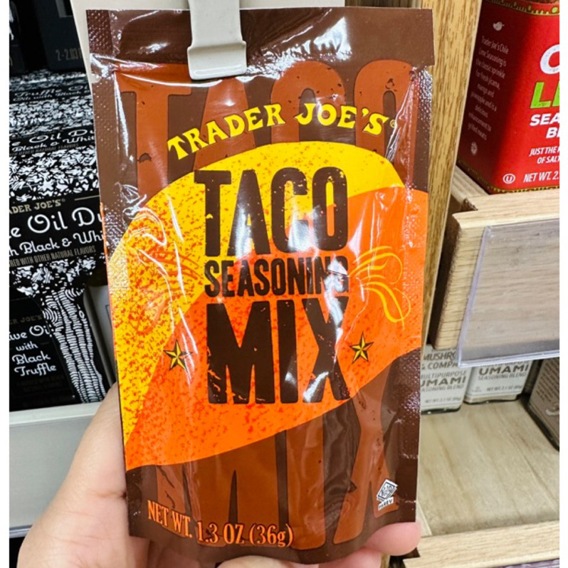【On代購】Trader Joe’s Taco 墨西哥塔可香料包 調味料調味粉 Taco塔可捲餅 塔可脆餅 36g