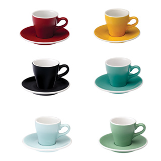【Loveramics】Coffee Pro-Tulip濃縮咖啡杯盤組80ml-共7色《拾光玻璃》下午茶 陶瓷杯