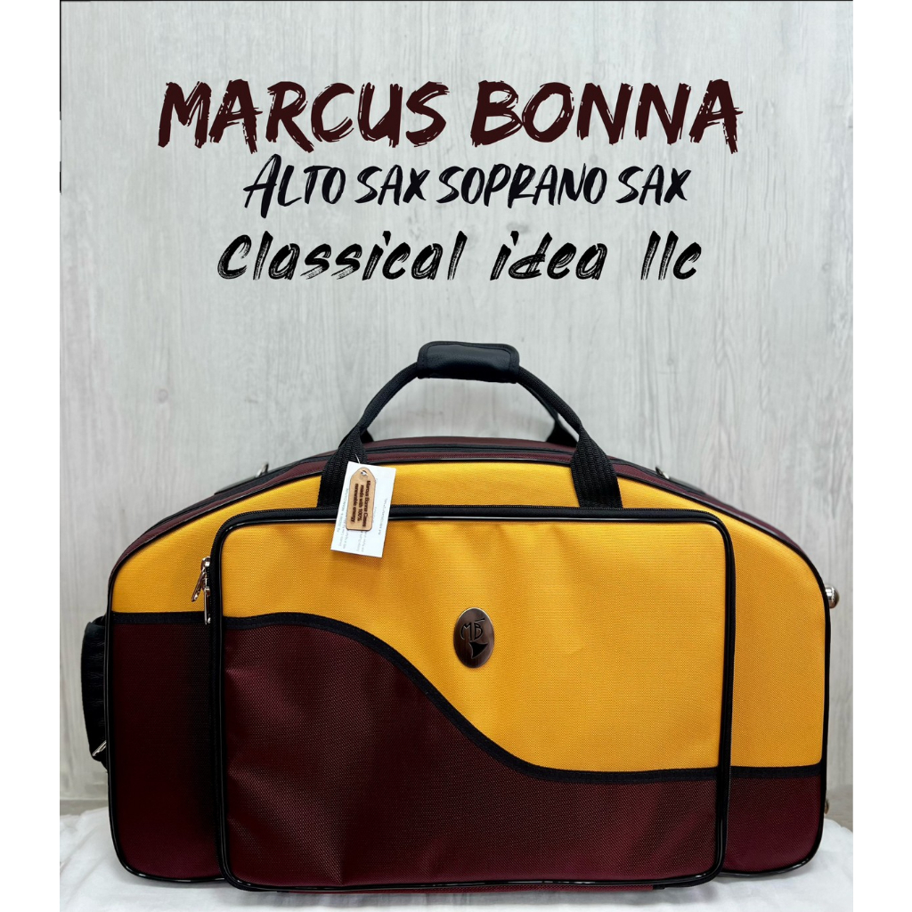 【古點子樂器】Marcus bonna ♪獨家✨薩克包✨Double Case for Alto and Soprano