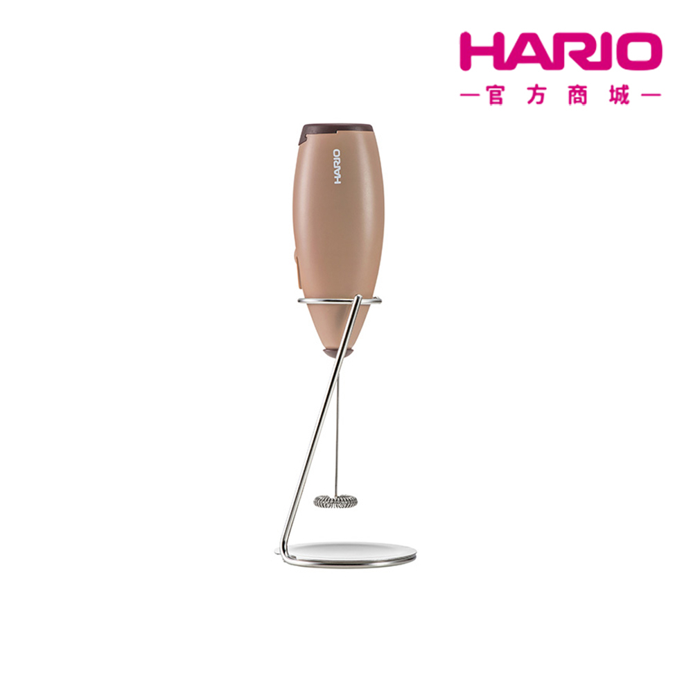 【HARIO】棕色電動奶泡器 CZ-1BR 棕色 奶泡器 電動【HARIO】
