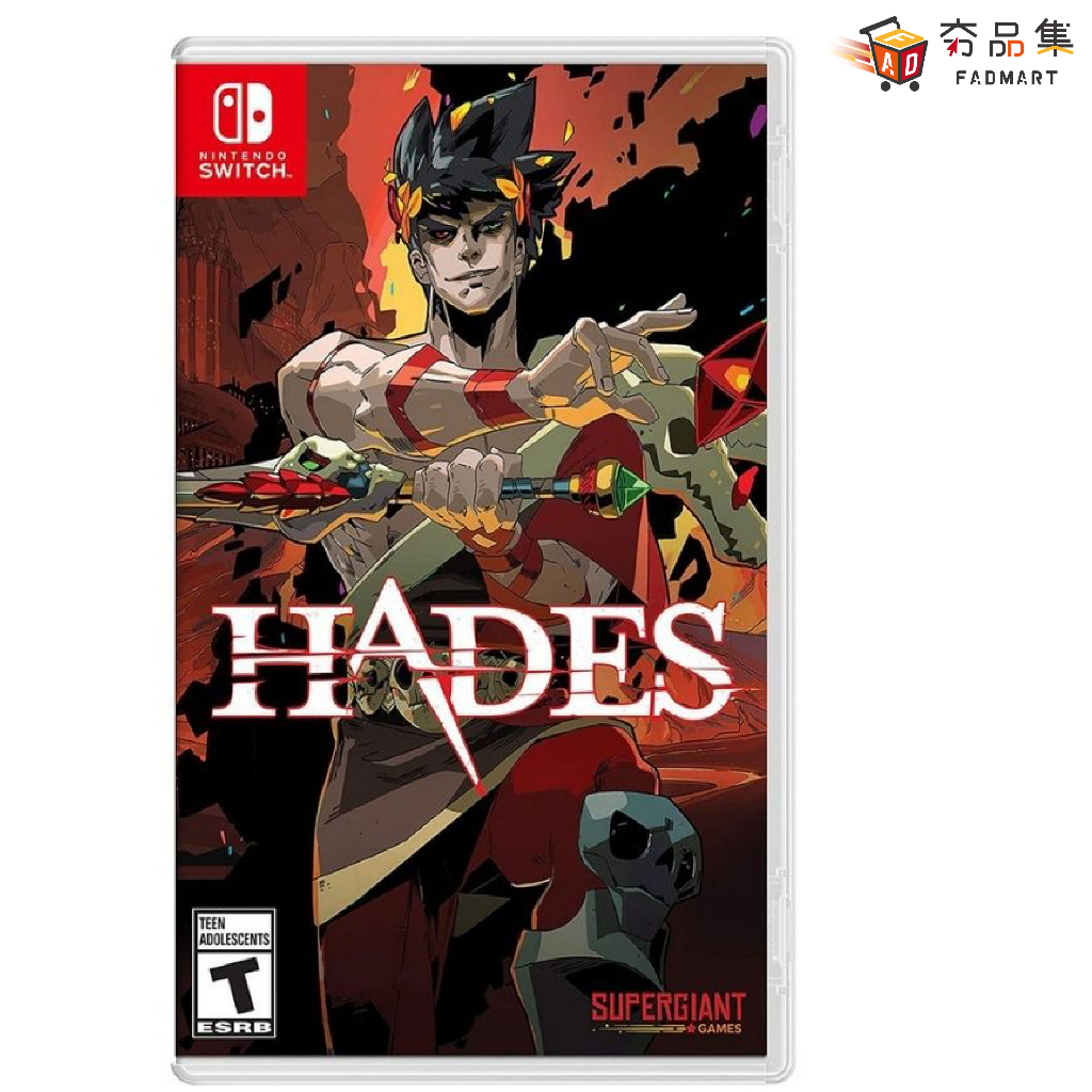 任天堂 Switch 黑帝斯 hades 哈帝斯 哈迪斯 黑迪斯 黑地斯 中英文版 全新現貨  [ 夯品集 ]