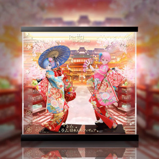 《Yao 挖寶趣》吉德×F:NEX Re:從零開始的異世界生活 雷姆 拉姆 PVC公仔 專用展示盒