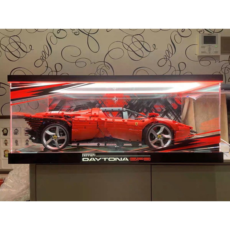 《Yao 挖寶趣》LEGO 42143 法拉利 Ferrari Daytona SP3 樂高 專用展示盒