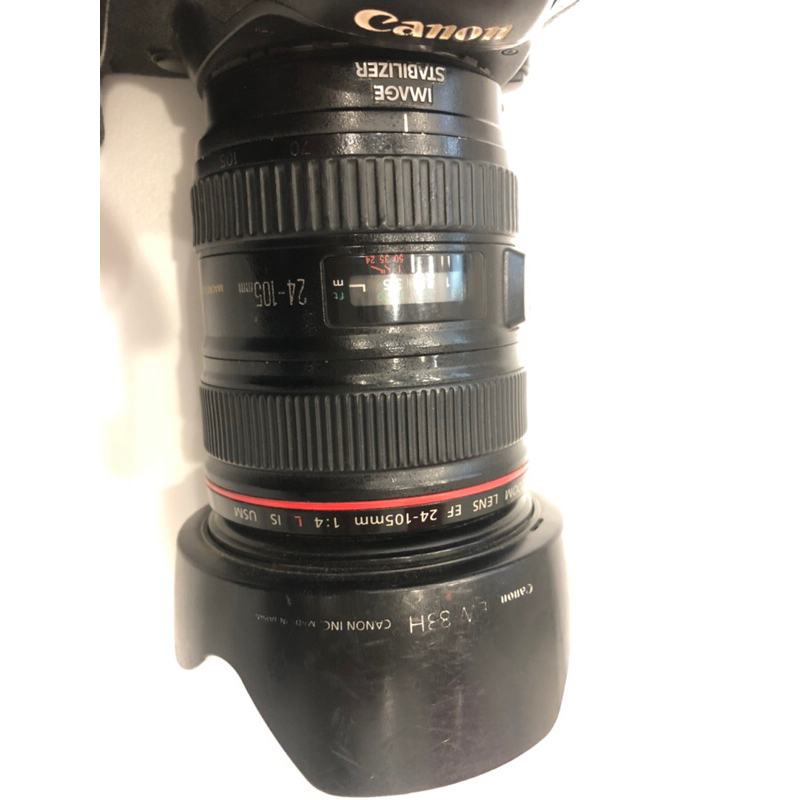 二手 canon 24-105  f4 L is無盒 面交優先避免糾紛