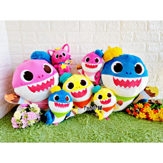 現貨 =Pat小舖= 正版 碰碰狐 畫家款 鯊魚家族 Baby shark 鯊魚寶寶 6吋 12吋 16吋 娃娃 玩偶