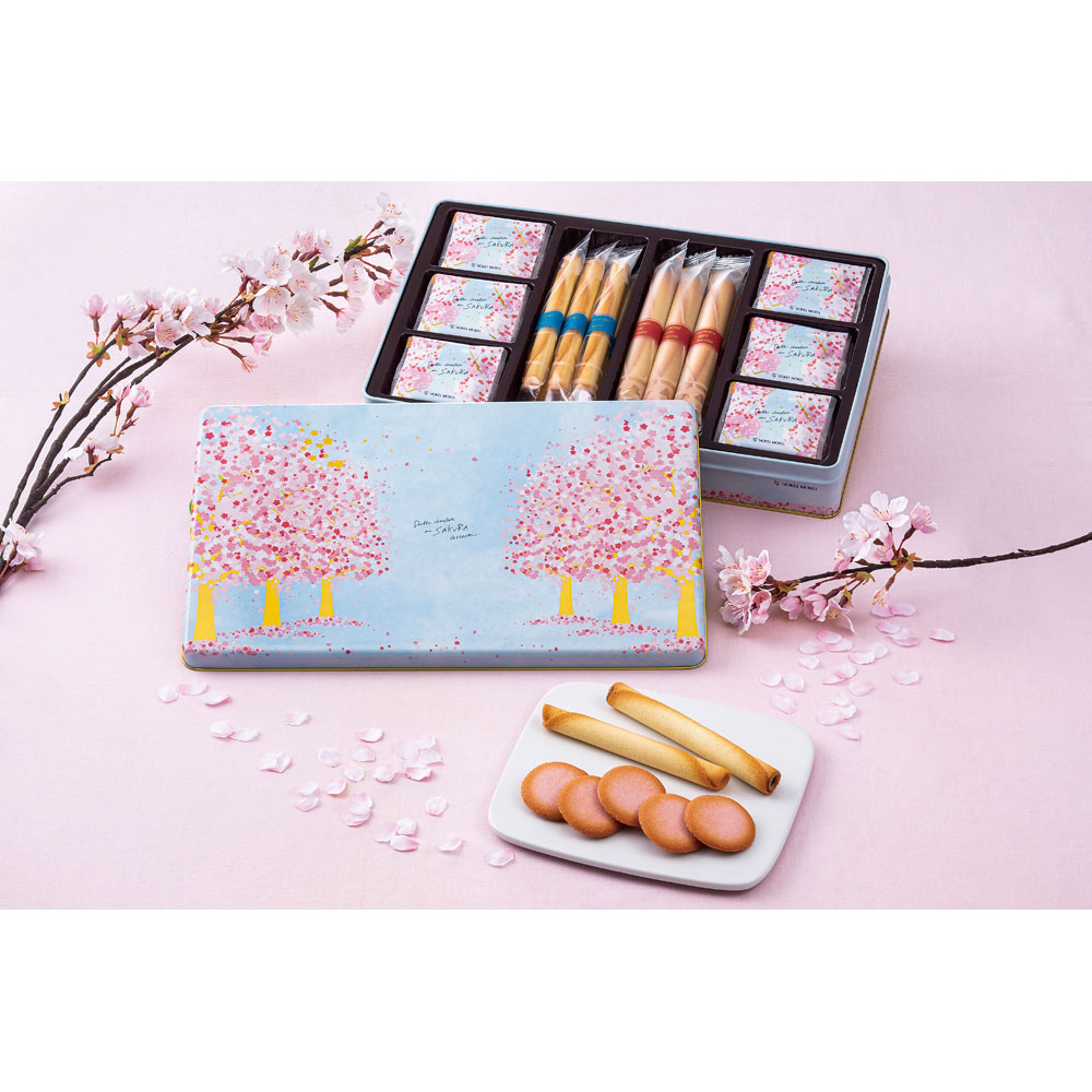 【JAPAN BOX】YOKU MOKU Double Chocolat Sakura Assort