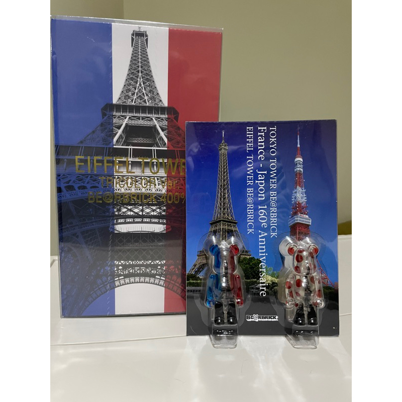 BEETLE BE@RBRICK TOKYO TOWER EIFFEL 100%*2 400%*1