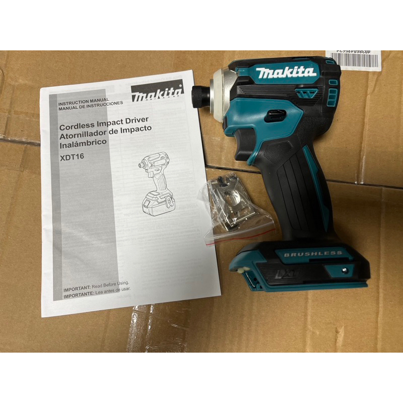 牧田 Makita 台灣現貨 XDT16充電無刷衝擊起子機美規XDT16同DTD171