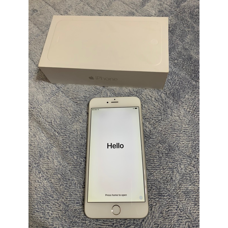 (二手）iPhone 6 Plus 64GB 銀色 原廠盒裝有 另開含運$2000