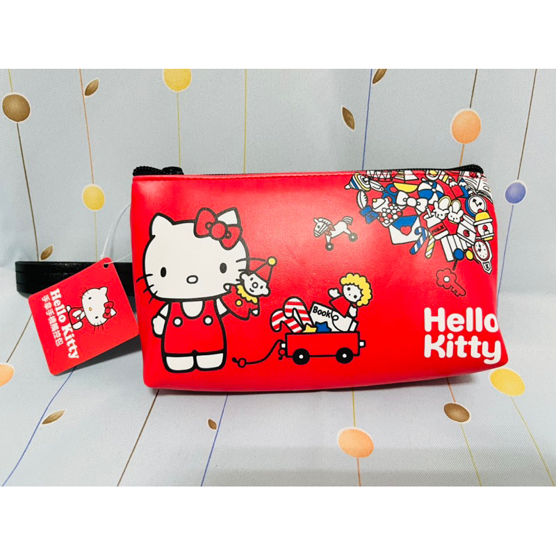 現貨實拍❤️ Hello Kitty手拿+手機觸控包