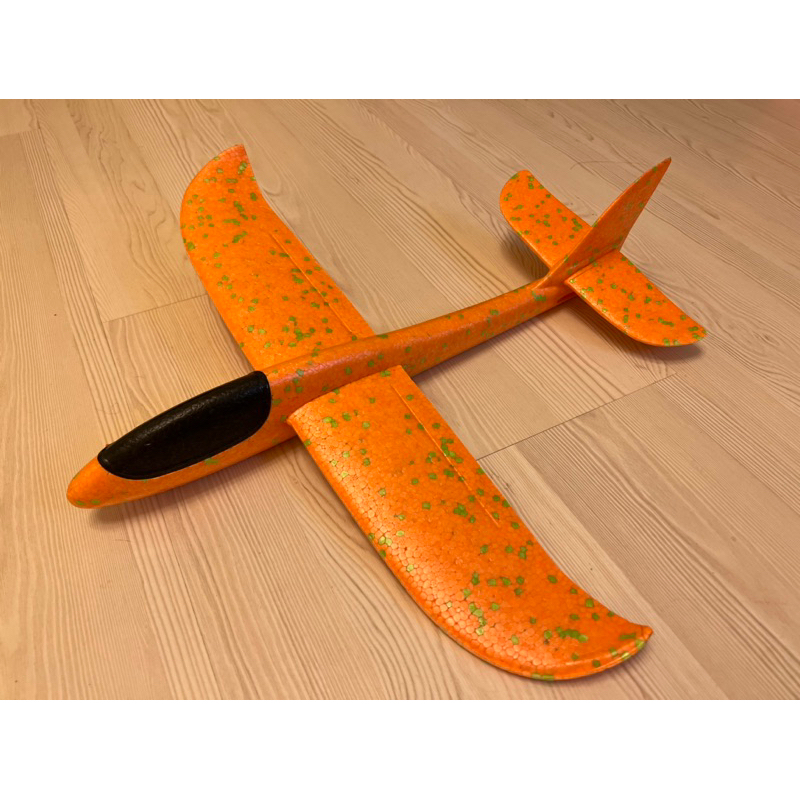 💁🏻‍♀️全新🙋🏻‍♀️手拋飛機 保麗龍飛機 組裝飛機玩具（紅色）