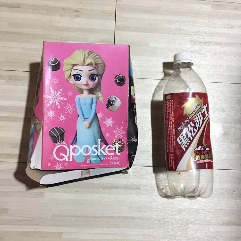 全新 似 QPOSKET 冰雪奇緣 安娜 Q版 人偶 公仔 景品 玩具 擺飾