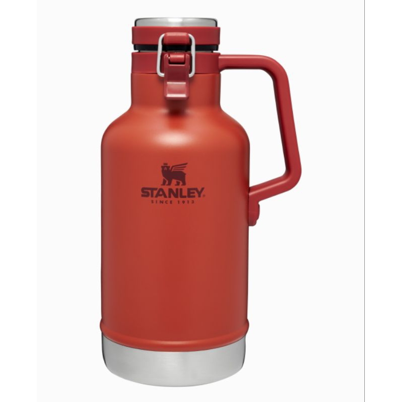 立折40元）美國 STANLEY 史丹利 經典系列 不鏽鋼真空保溫瓶/水瓶 1.9L 錘紋綠 食品級不鏽鋼 Costco