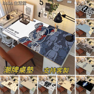 潮牌🔷桌墊 暴力熊 加厚大號 桌墊 辦公 寫字臺 書桌墊 電腦鍵磐墊子 防滑墊 滑鼠墊 潮玩 桌子裝飾 防滑墊 居家裝飾
