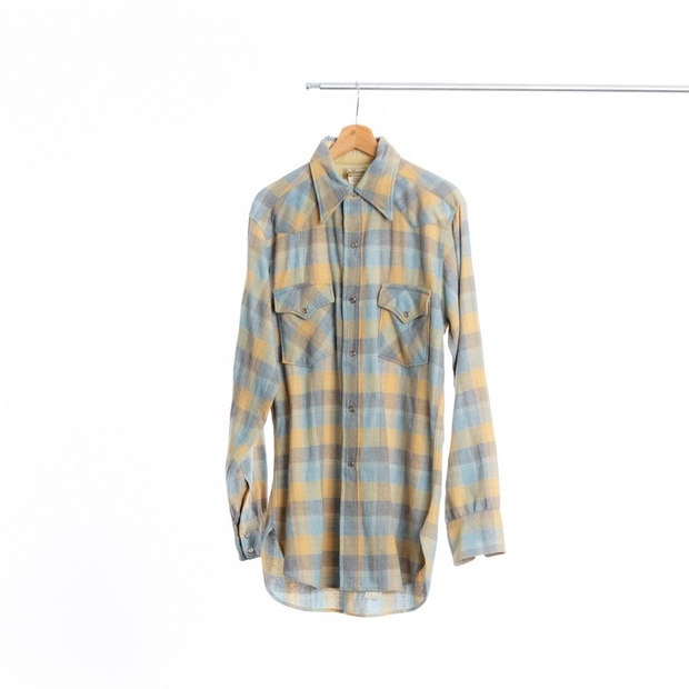 美製 羊毛法蘭絨格紋襯衫 Made in USA🇺🇸 Pendleton Wool Flannel Shirt 古著