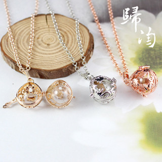 歸陶💜紀念項鍊💜寵物毛髮/骨灰【魔法蛋珍藏瓶】鈦鋼 骨灰項鍊 毛髮項鍊 寵物骨灰罐