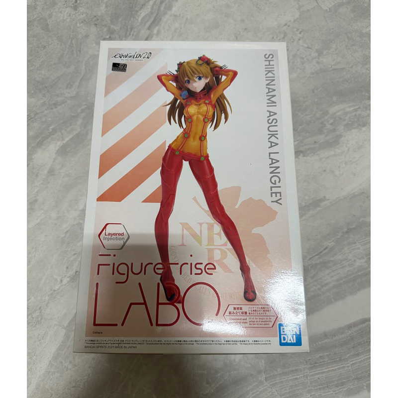 萬代 Figure-rise LABO 式波 明日香 蘭格雷 EVA 新世紀福音戰士 劇場版