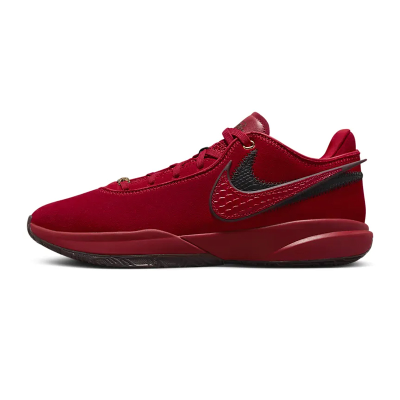 [現貨]Nike Lebron 20 "Liverpool" 詹皇 實戰籃球鞋 麂皮艷紅 男鞋 DV1190-600