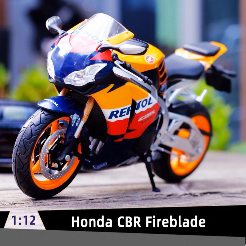 🇹🇼台灣現貨💫1:12 Honda經典車款 CBR1000RR合金重機模型 REPSOL經典圖裝