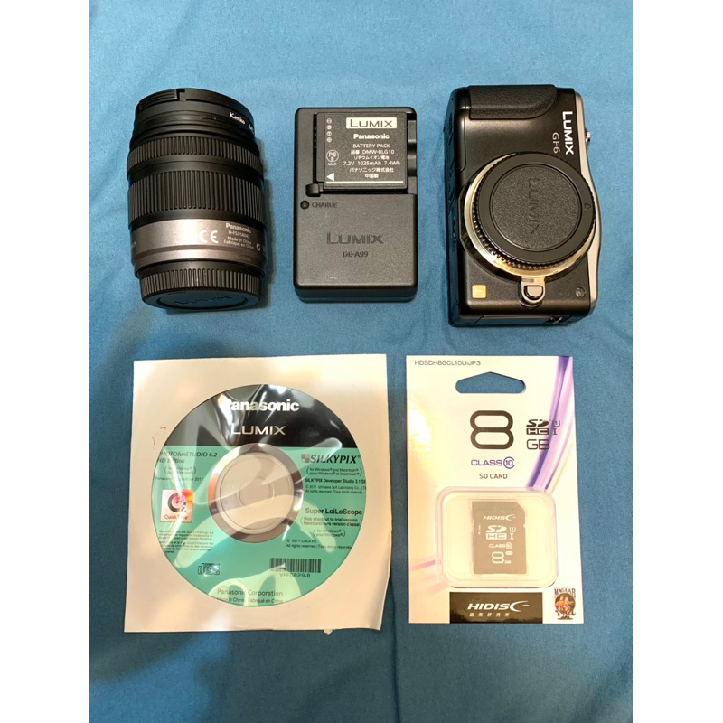 [遊園小舖］‼️便宜賣 二手 美品 Panasonic LUMIX GF6 數位相機 日文機 少用 快門數1497