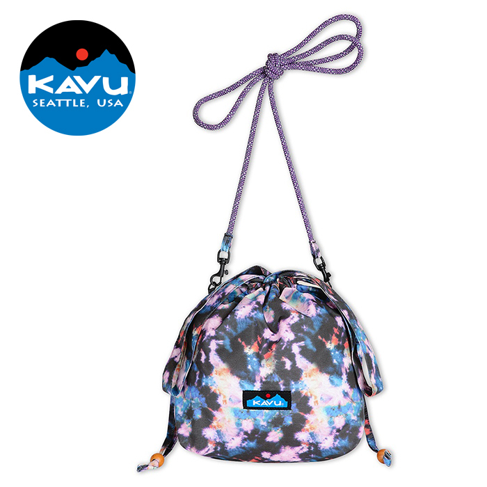 【Kavu 西雅圖】Slouch Pouch 束口斜背包 恆星爆炸 女款 #K93021424