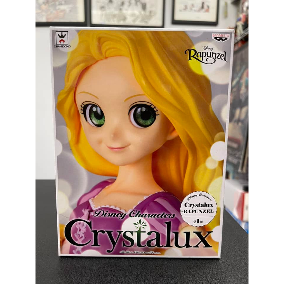 日版 景品 迪士尼 CRYSTALUX 亮眼系列 長髮公主