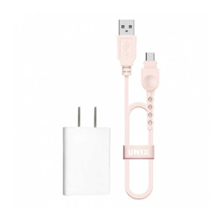 🎀Feily🎀韓國🇰🇷 UNIX Take Out系列專用 USB充電線組 (1.5M MicroUSB 線+充電頭)
