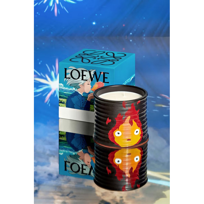 *已售完* Loewe x 霍爾的移動城堡 卡西法 香氛蠟燭 聯名 吉卜力 霍爾 蘇菲 限量 周邊