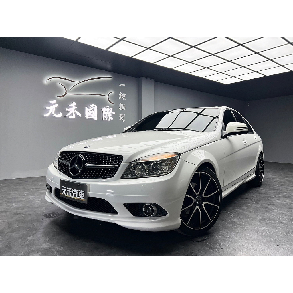 (186)2009年式 W204型 M-Benz C-Class C300 AMG『37.8萬』