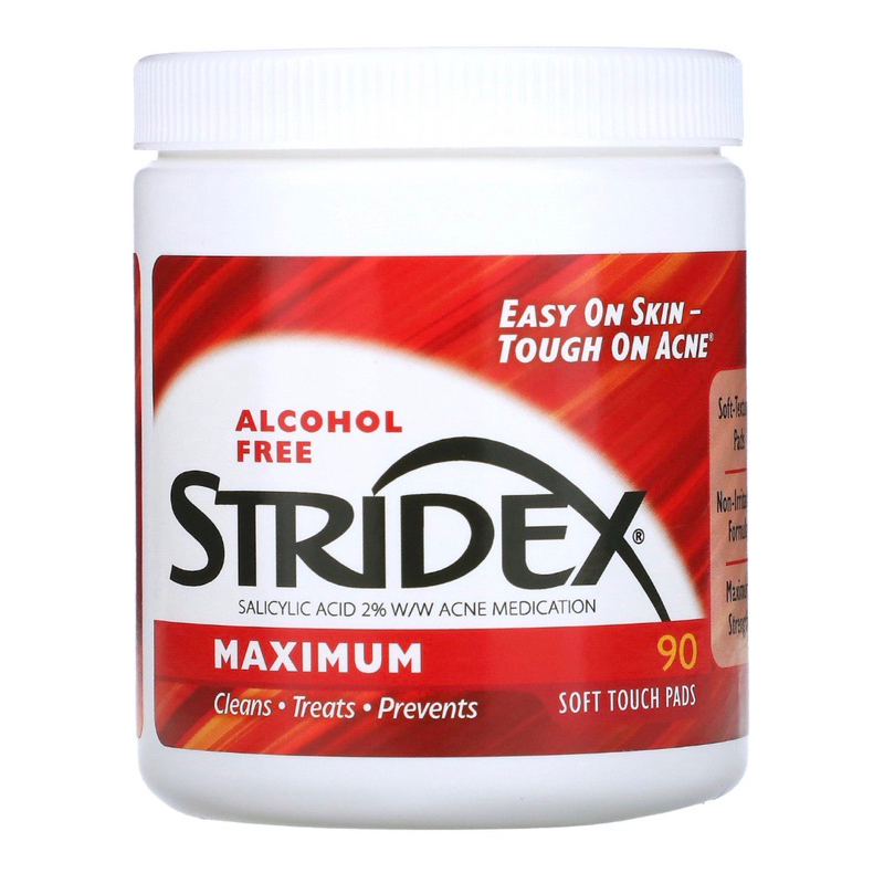 Stridex 一步暖解無酒精痘痘軟貼 90片