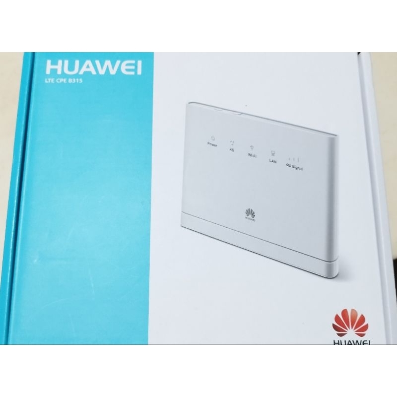 華為 HUAWEI 4G 支援WIFI 無線路由器9成新(B315s-607)