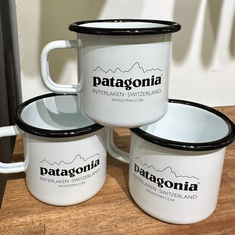 [ meyii ] 現貨·Patagonia水杯 杯子 珐瑯杯/瑞士限定