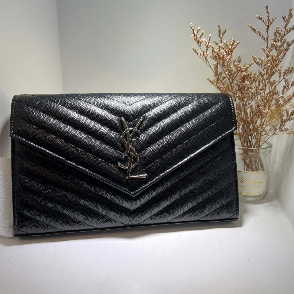 tas sling-bag Yves Saint Laurent WOC 22cm Black GHW