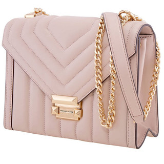 michael kors whitney小羊皮鏈條包 soft pink 限量優惠