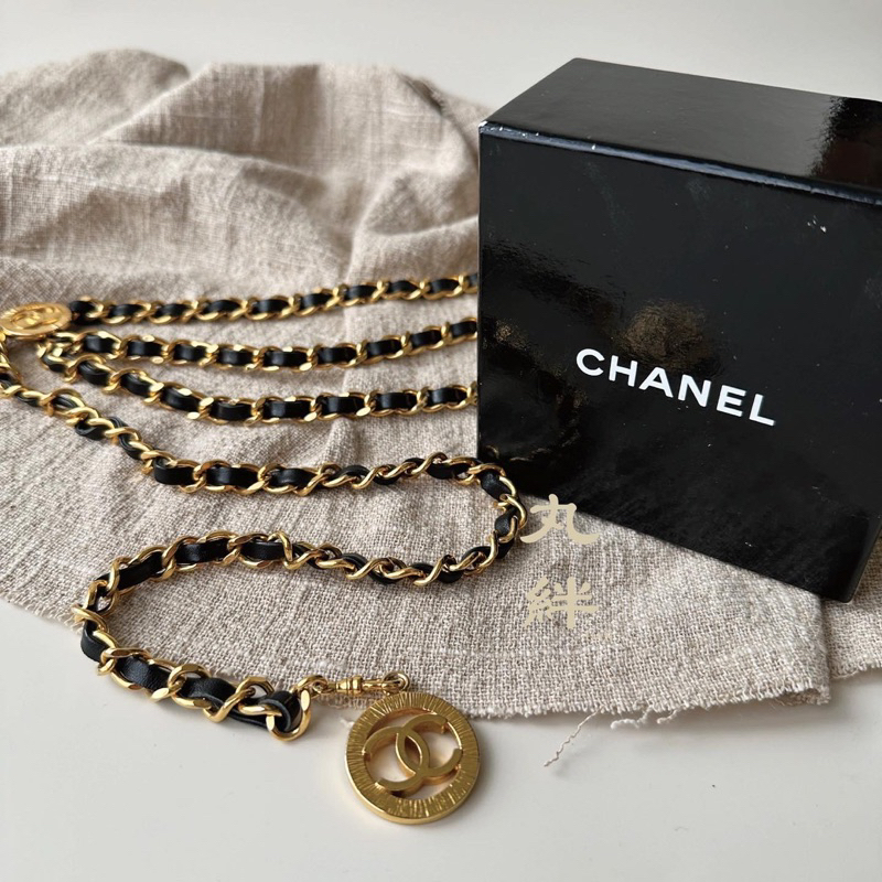 Chanel Vintage CC 三鏈 腰鍊