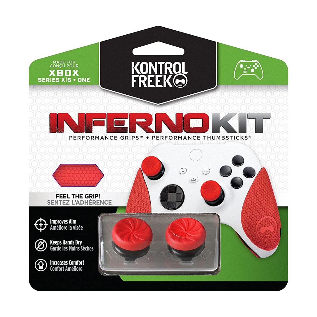 Xbox周邊 KontrolFreek 電競級 控制器手把性能套組 FPS Freek Inferno KIT