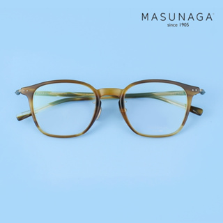 MASUNAGA GMS-829 增永眼鏡｜日本手作純鈦復古威靈頓框文藝小臉眼鏡 男生女生品牌眼鏡框【幸子眼鏡】
