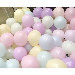 10吋 馬卡龍氣球 韓風 ins 乳膠氣球 生日氣球 周歲party 會場佈置氣球 慶生派對 裝飾氣球 氣球