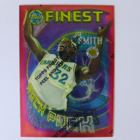 ~ Joe Smith ~選秀狀元/NBA球星/喬·史密斯 1996年Finest.高比例金屬設計.新人特殊卡 RC
