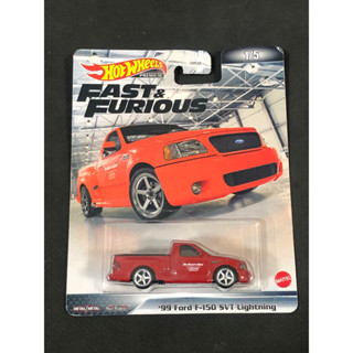 風火輪 hot wheels 玩命關頭 福特 Ford F-150 svt lightning 貨卡 皮卡 精裝 膠胎