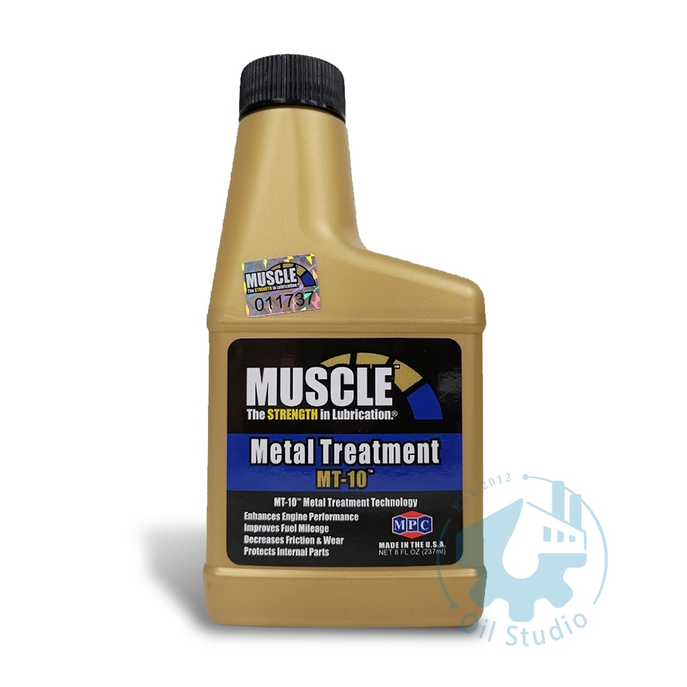 【美機油】MUSCLE MT 10 超磁動力機油強化劑 MT-10金屬處理劑 237ml 超商取貨免運