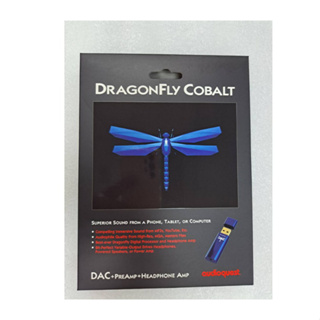 Audioquest DragonFly USBDAC COBALT藍蜻蜓USB耳機擴大 台灣公司貨