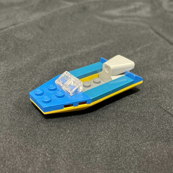 DW賣場 正版中古LEGO樂高 樂高7994城市系列 港口 快艇 小船 老物 絕版