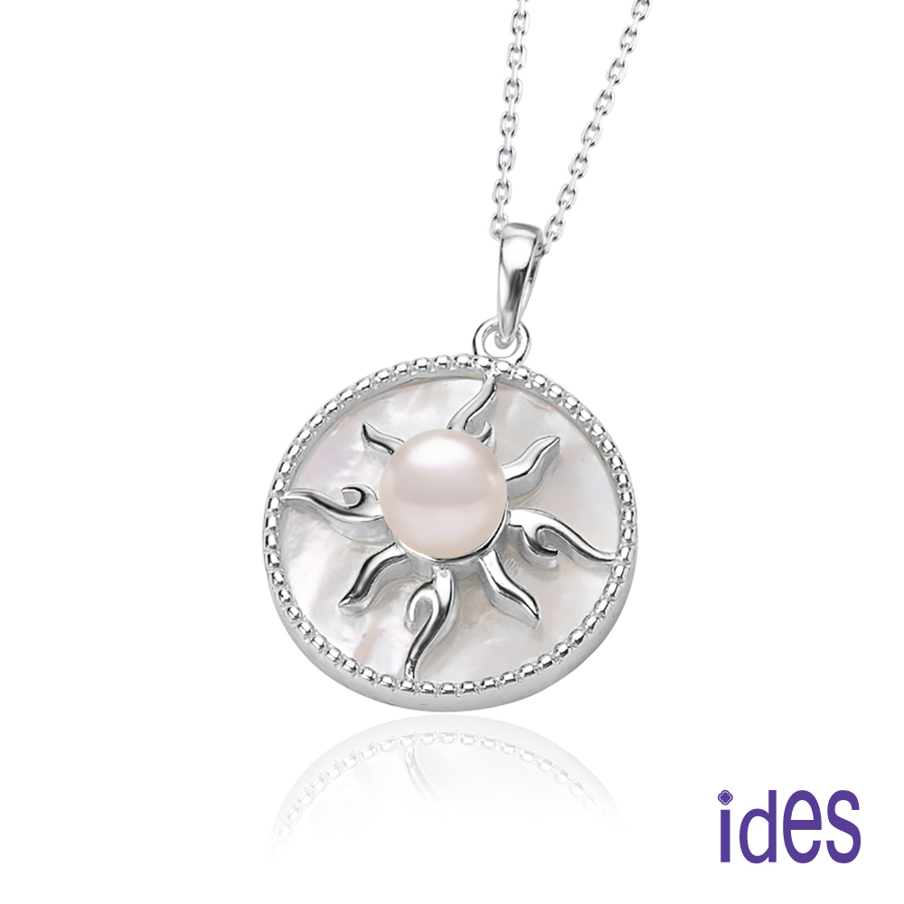 ides愛蒂思鑽石 日本設計AKOYA上乘系列正圓無瑕天然珍珠項鍊6-6.5mm/熱情