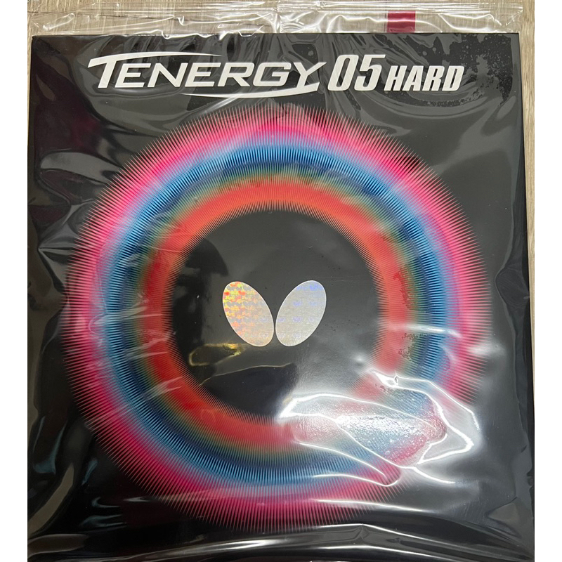 蝴蝶牌桌球膠皮 TENERGY 05 HARD