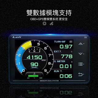 【空拍攝】 免運+現貨 繁體中文 Lufi XS 路飛 第三代OBD多功能儀錶 依據車款顯示內容略有不同 #6