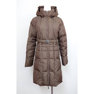 Moncler 正品日本帶回 棕色羽絨外套 帽子可拆 女生冬季大衣外套