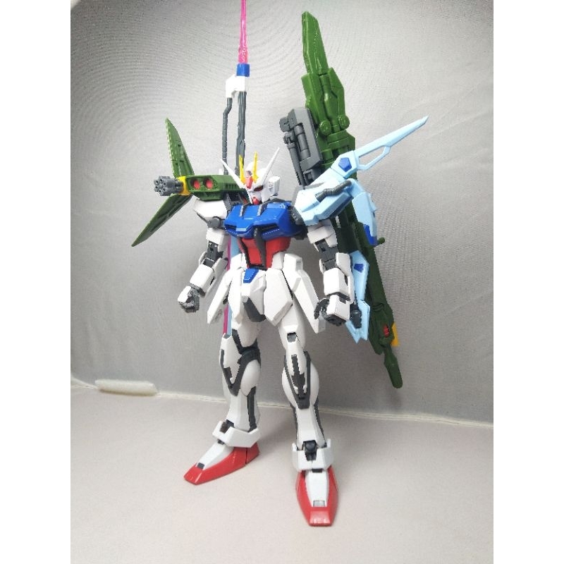 已組裝 MG 完美攻擊鋼彈 GUNDAM 巨砲型 巨劍型 1/100 正版萬代